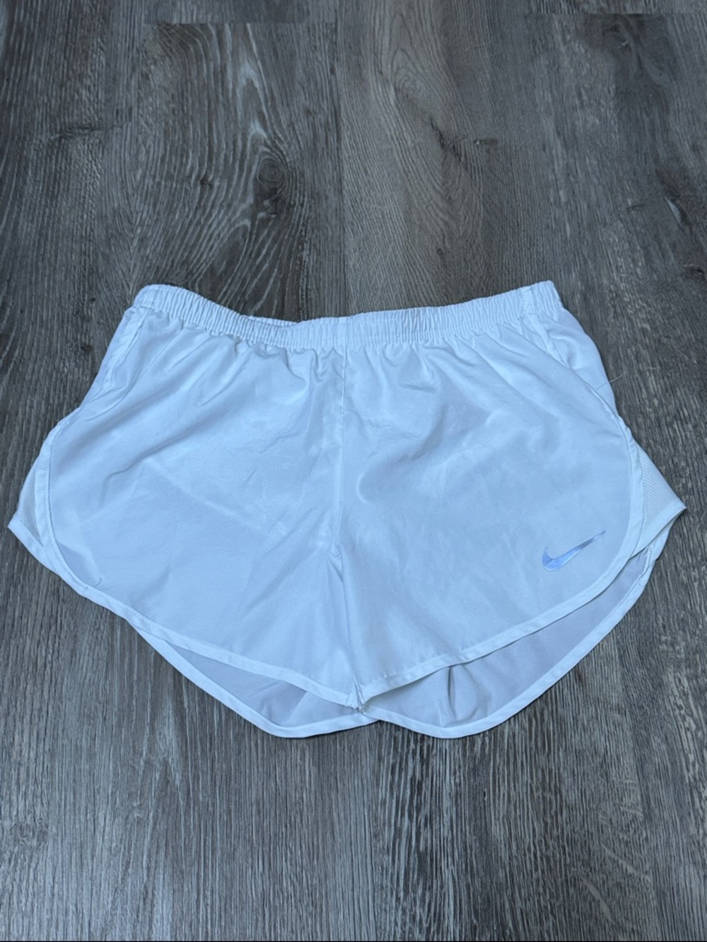 Nike White Women's Athletic Running Shorts